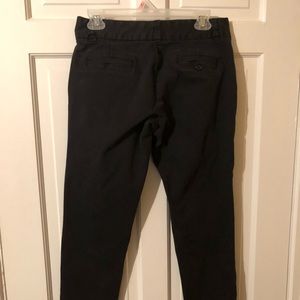 Black trouser capris